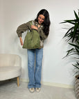SAC FLAVIE KAKI