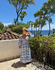 ROBE THAÏS BLEU ROI