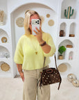 PULL ELÉA JAUNE