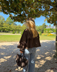 VESTE ALAIS MARRON