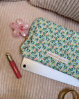 POCHETTE IPAD / TROUSSE DE TOILETTE TURQUOISE