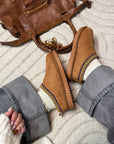 BOTTINES BASSES LOAN CAMEL - MARRON