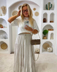 JUPE ENOLA BEIGE