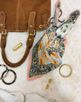 FOULARD MAÉNA SAUMON
