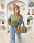 GILET CHLOÉ KAKI CLAIR