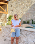 BLOUSE AMBRE BLANCHE