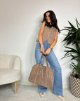 SAC FLAVIE TAUPE