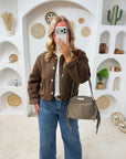 VESTE LOLA CHOCOLAT