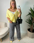 GILET NINON JAUNE