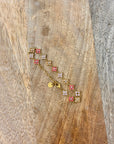 BRACELET ALMA STRASS ROSE
