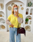 PULL LYSE JAUNE