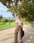 PANTALON GARANCE CAMEL