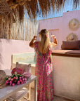 ROBE SELMA FUSHIA