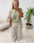 PANTALON LOU ANN BEIGE