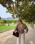 GILET AGATHE CAMEL