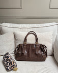 SAC JULIETTE CHOCOLAT MAT