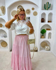 JUPE ENOLA ROSE CLAIR