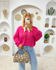 PULL VICTORIA FUSHIA