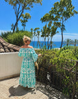ROBE THAÏS TURQUOISE