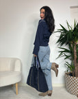 SAC FLAVIE BLEU MARINE
