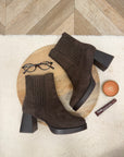BOTTINES TOSCANE CHOCOLAT