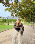 HAUT CLÉMENCE DENTELLE NOIR