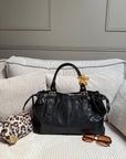 SAC JULIETTE NOIR MAT XL