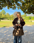 TRENCH LIBERTY DANAÉ CHOCOLAT