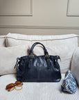 SAC JULIETTE BLEU MARINE MAT XL