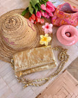 POCHETTE MAILY DORÉ XL