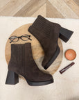 BOTTINES TOSCANE CHOCOLAT