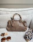 SAC JULIETTE TAUPE MAT XL