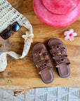 SANDALE LEELA CHOCOLAT