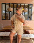 COMBI-SHORT NOÉE BEIGE