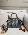 SAC ALIX XL ANTHRACITE SIMILICUIR