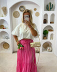 JUPE ENOLA FUSHIA