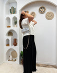 PANTALON FLUIDE ALMA NOIR