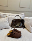 MULES LOLA MARRON