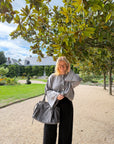 GILET GARANCE GRIS