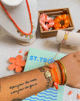 BRACELET POISSON ORANGE