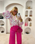 BLOUSE PAOLA ROSE - PRÉCOMMANDE EXPÉDITION LE 15/05