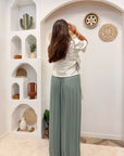 PANTALON FLUIDE ALMA KAKI