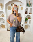 GILET NINON TAUPE