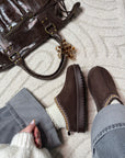 BOTTINES BASSES LOAN CHOCOLAT