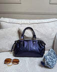 SAC JULIETTE BLEU MARINE IRISÉ