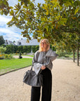 GILET GARANCE GRIS