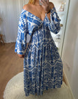 ROBE THAÏS BLEU ROI