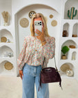 BLOUSE LIBERTY CLARISSE CORAIL