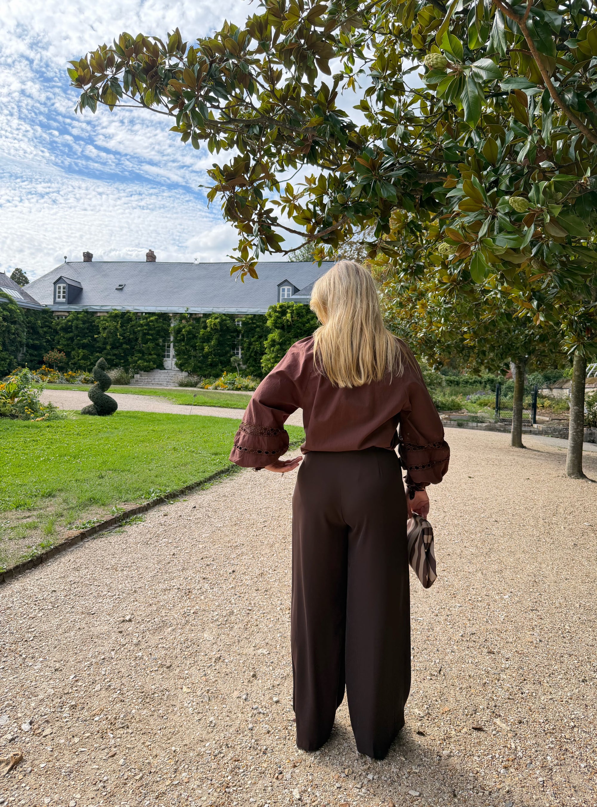 PANTALON GARANCE CHOCOLAT