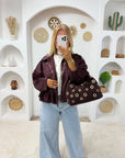 VESTE MADI BORDEAUX